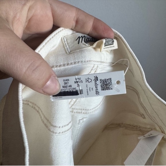 Madewell The '90s Straight Jean in Vintage Canvas Size: 25, NWT - Picture 5 of 11